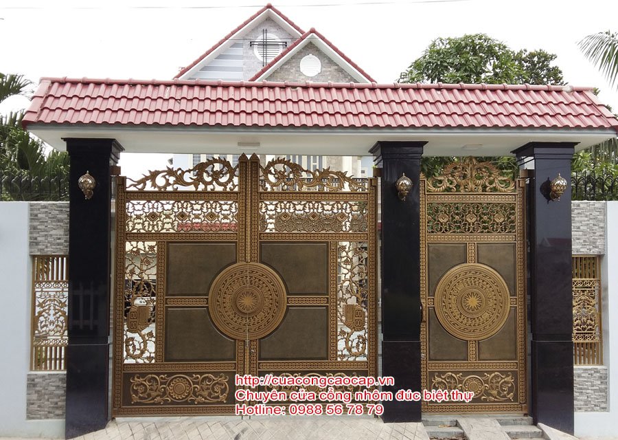 Ưu điểm cổng nhôm đúc tại Thừa Thiên Huế